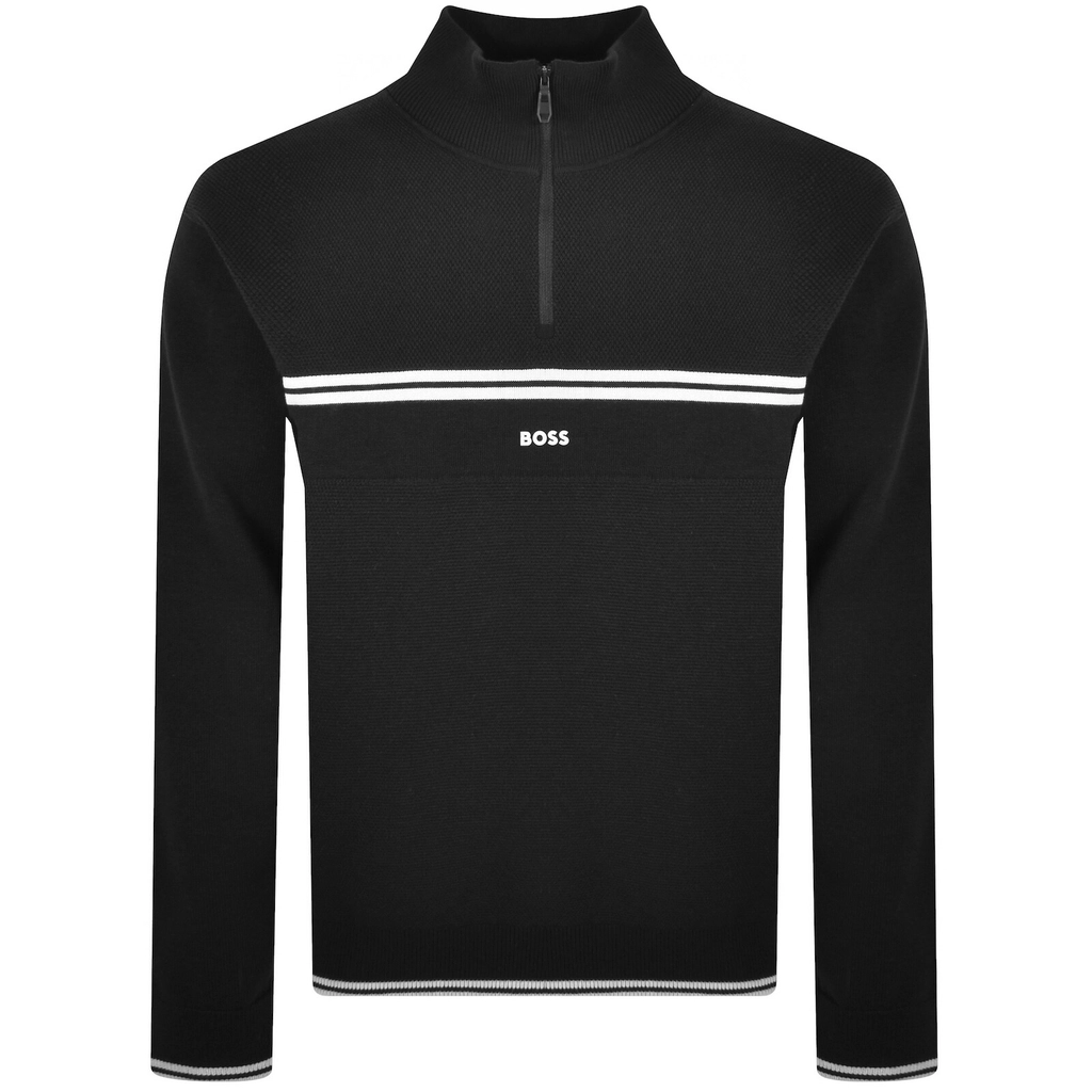 Boss Athleisure BOSS Knit Jumper Black